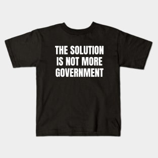 Liberty Gift Cool Libertarian Anarchy Conservative Gifts Kids T-Shirt